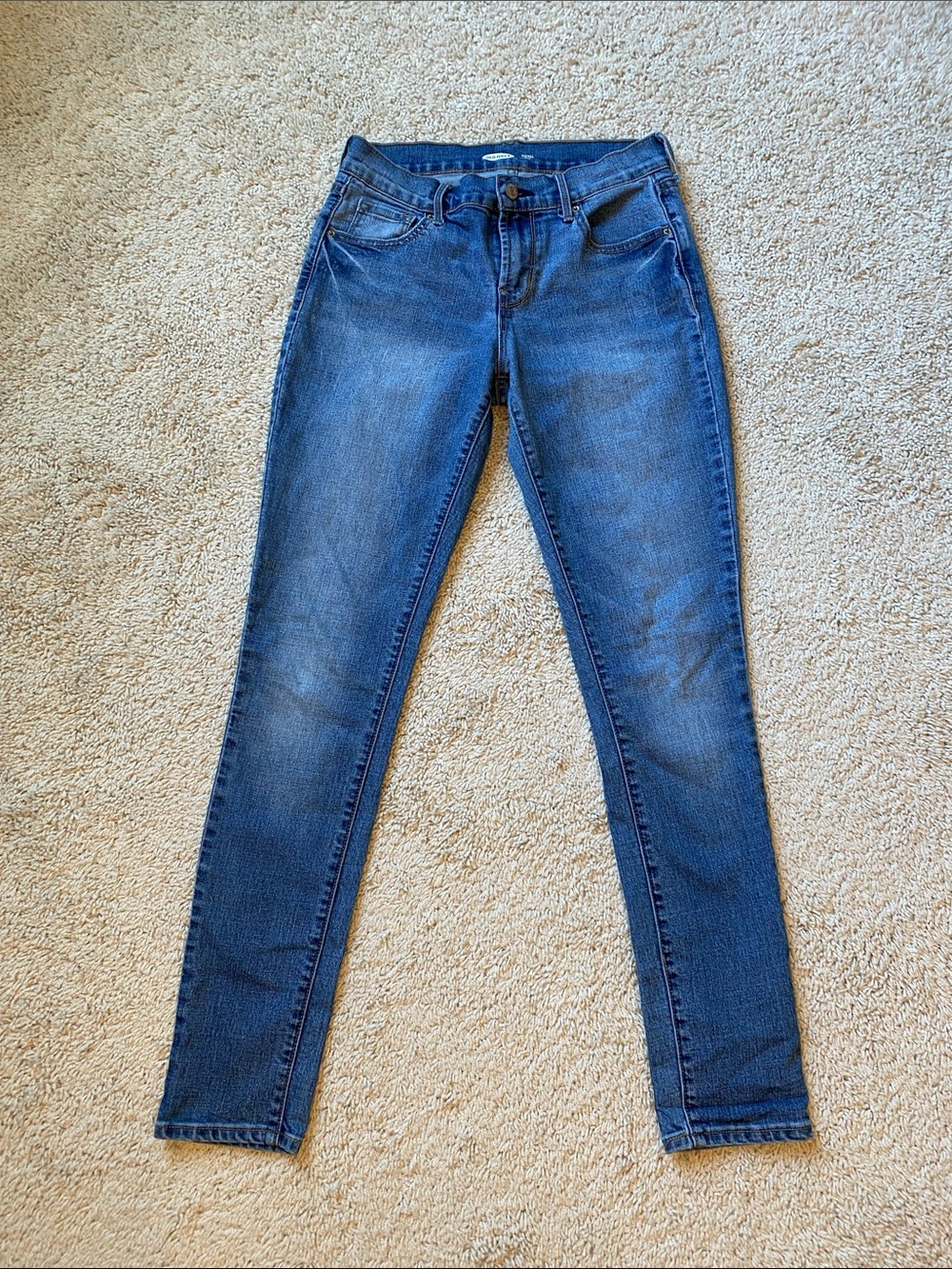 Old Navy Women's Medium Blue Skinny Jeans